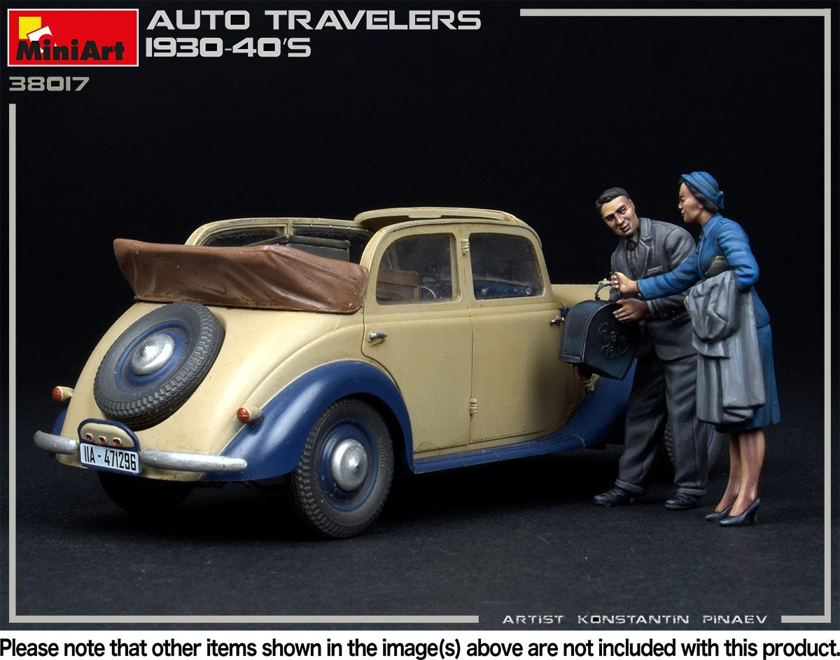 MiniArt 1/35 Auto Travelers 1930-40s | 4820183313027
