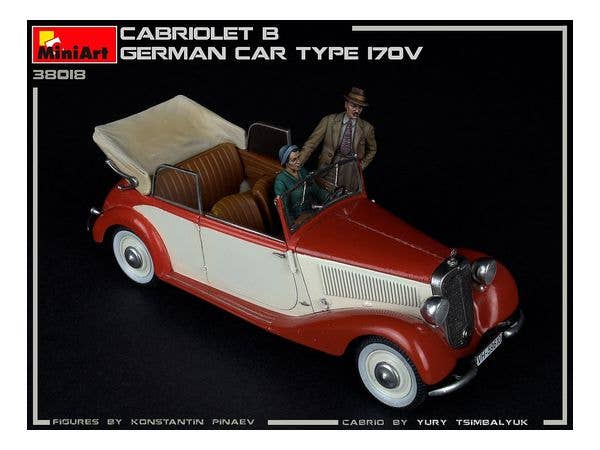 MiniArt 1/35 Cabriolet B German Car Type 170V | 4820183312822