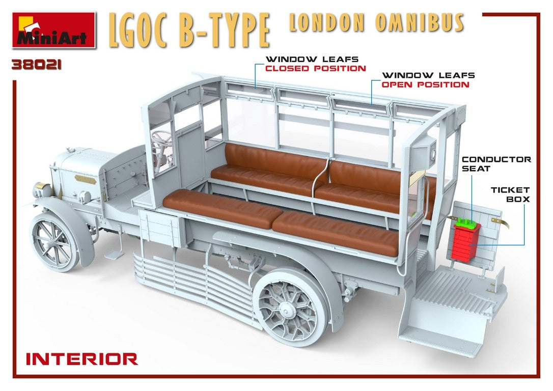 MiniArt LGOC B-Type London Omnibus | 4820183312761