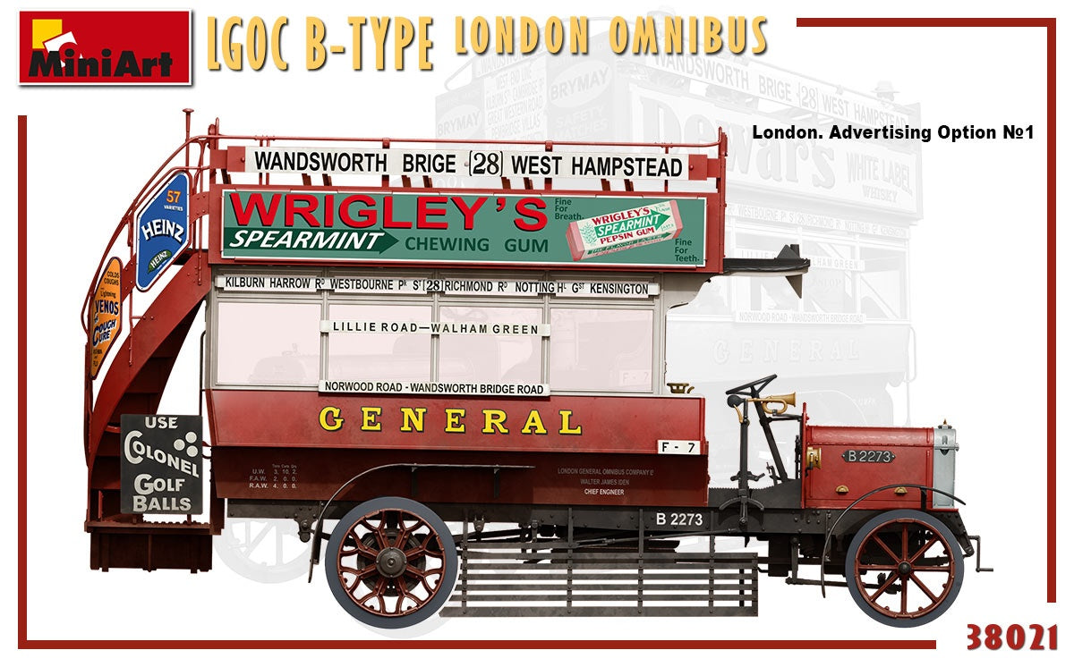 MiniArt LGOC B-Type London Omnibus | 4820183312761