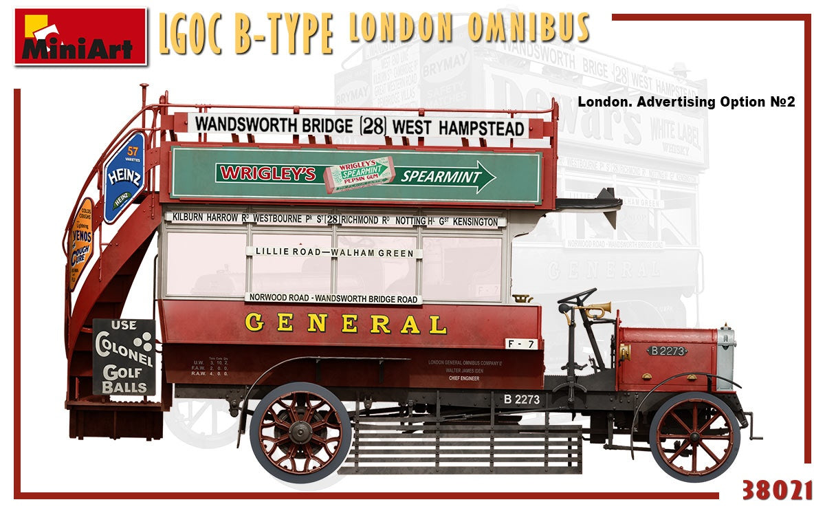 MiniArt LGOC B-Type London Omnibus | 4820183312761