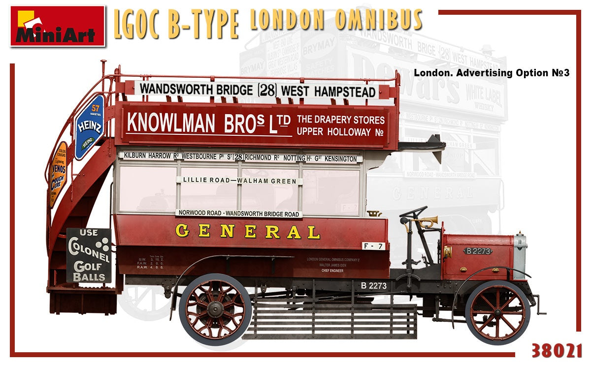 MiniArt LGOC B-Type London Omnibus | 4820183312761