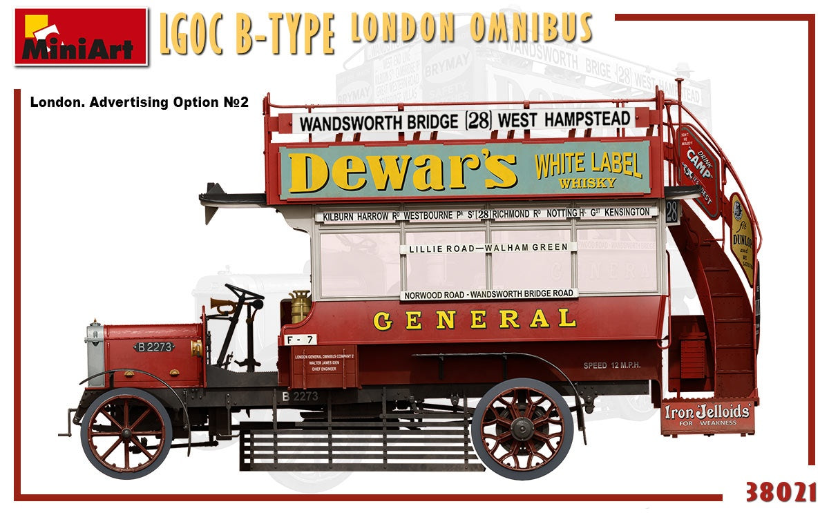MiniArt LGOC B-Type London Omnibus | 4820183312761