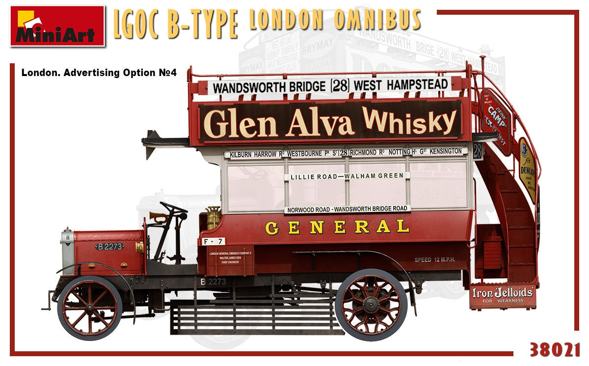 MiniArt LGOC B-Type London Omnibus | 4820183312761