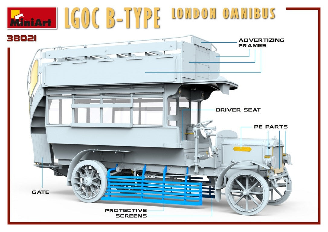 MiniArt LGOC B-Type London Omnibus | 4820183312761