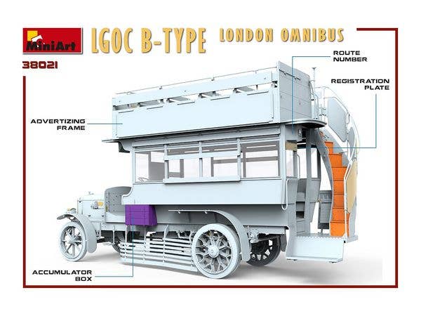 MiniArt LGOC B-Type London Omnibus | 4820183312761