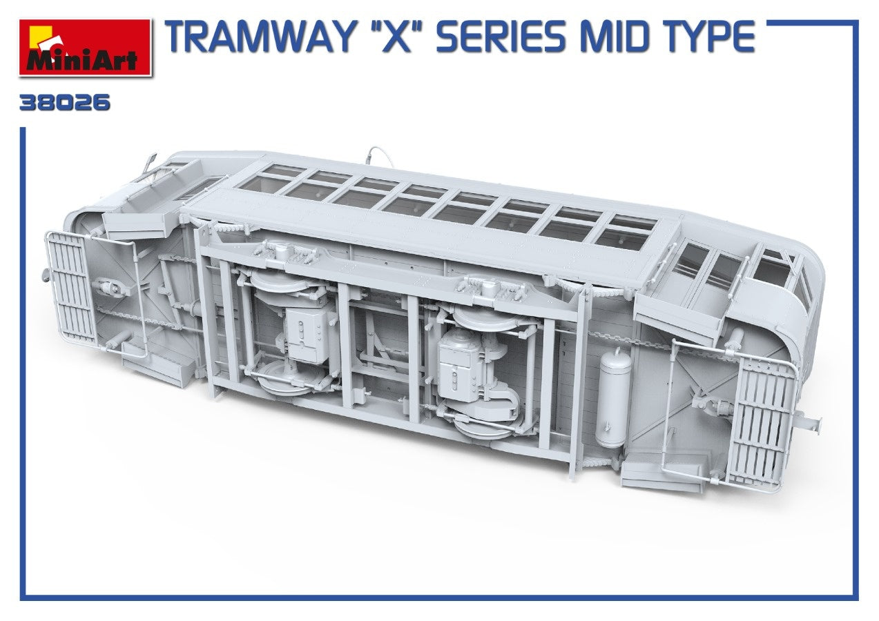 MiniArt 1/35 Tramway X-Series Mid Type | 4820183313720