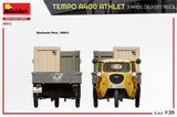 MiniArt 1/35 Tempo A400 Athlet 3-Wheel Delivery Truck