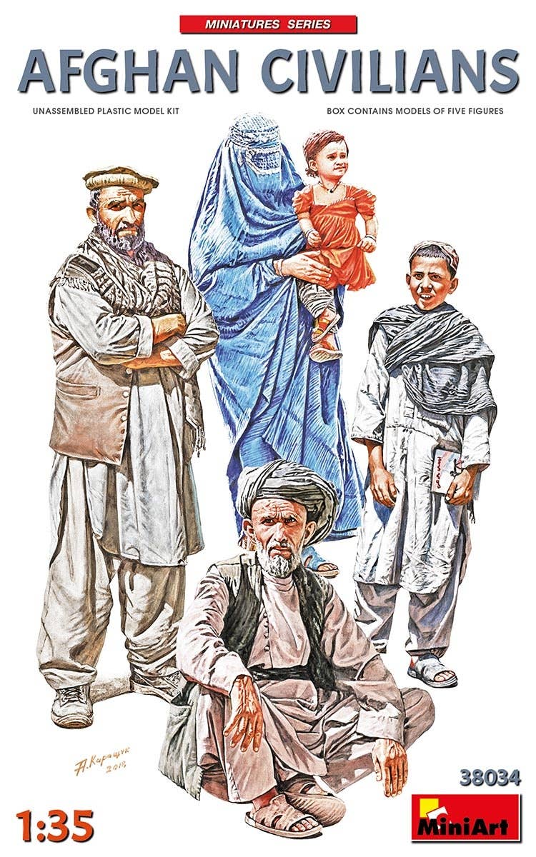 MiniArt Afghan Civilians | 4820183312877