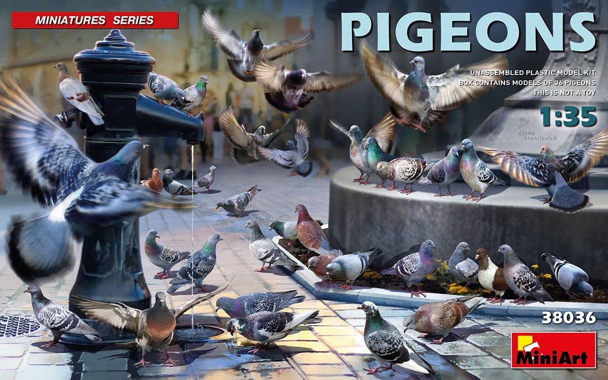 MiniArt 1/35 Pigeons | 4820183312754