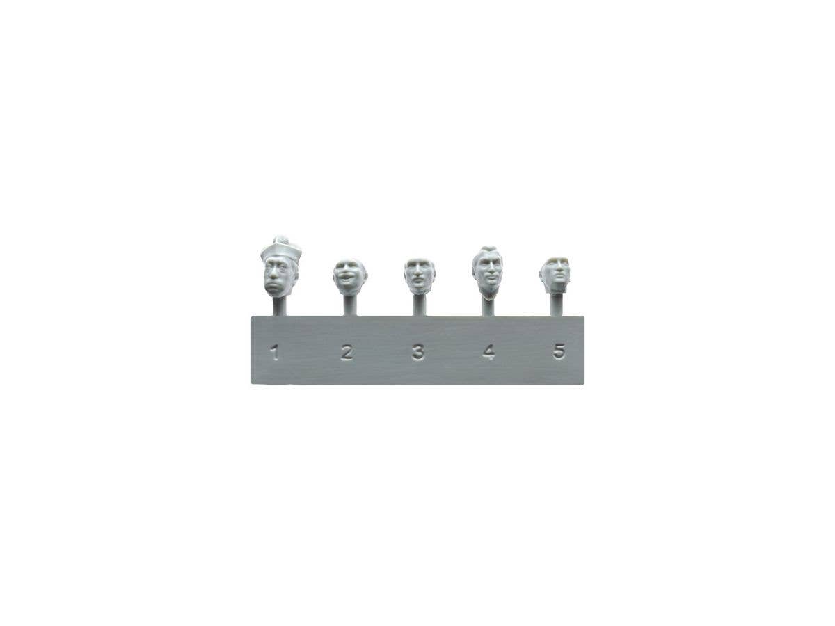 MiniArt 1/35 French Civilians '30-'40s. Resin Heads | 4820183313256