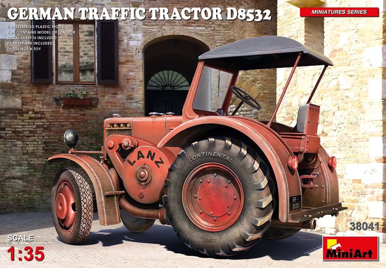 MiniArt 1/35 German Traffic Tractor D8532 | 4820183313669