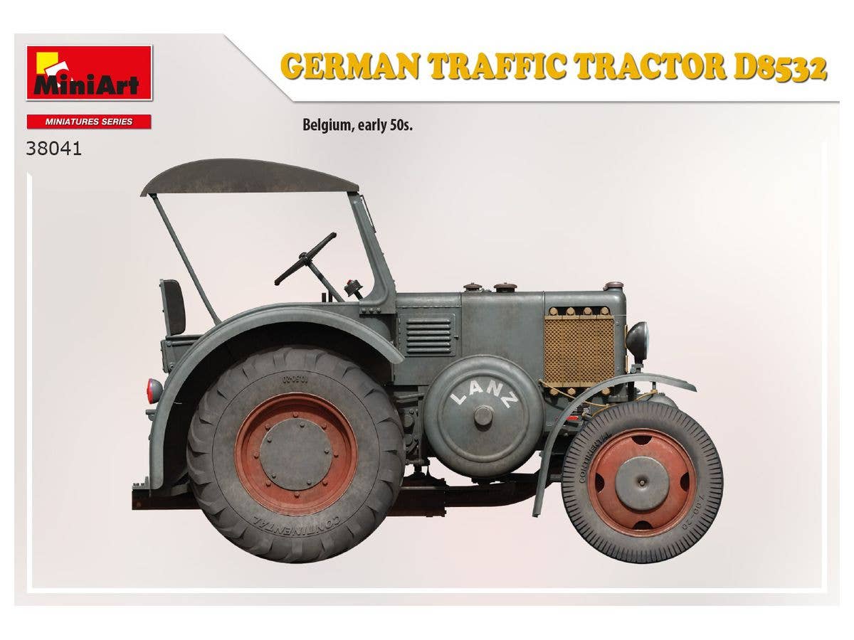 MiniArt 1/35 German Traffic Tractor D8532 | 4820183313669