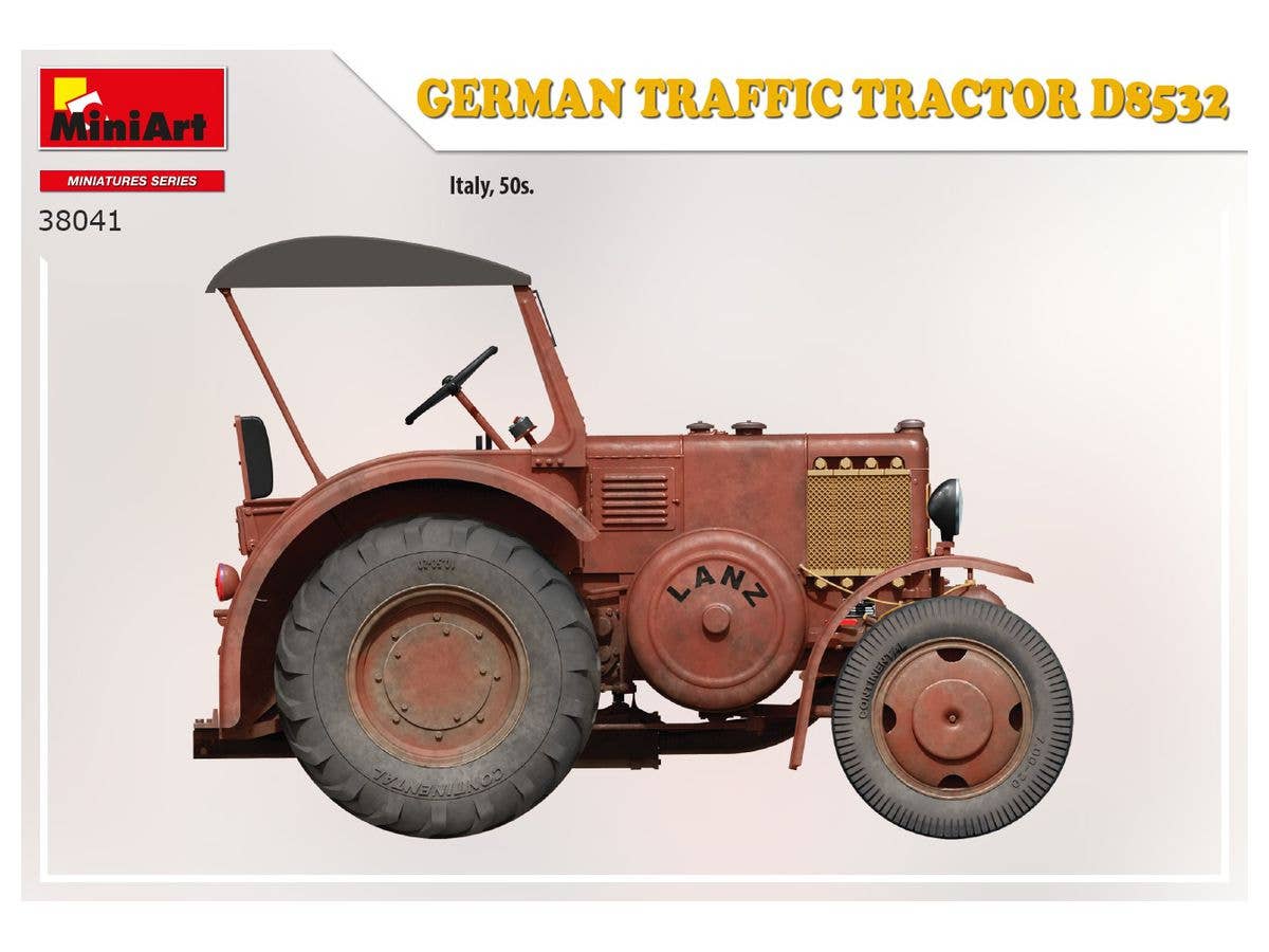 MiniArt 1/35 German Traffic Tractor D8532 | 4820183313669