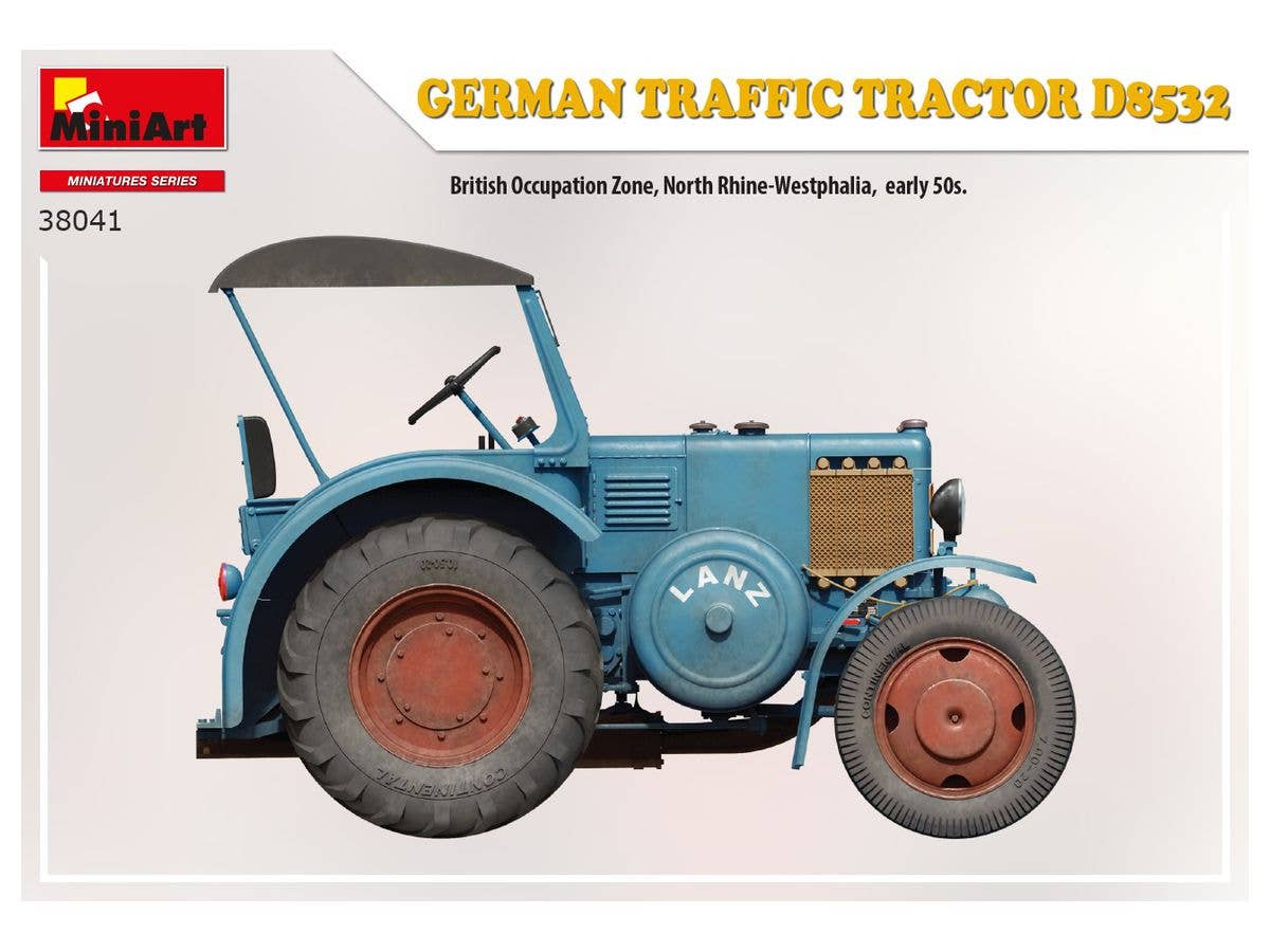 MiniArt 1/35 German Traffic Tractor D8532 | 4820183313669