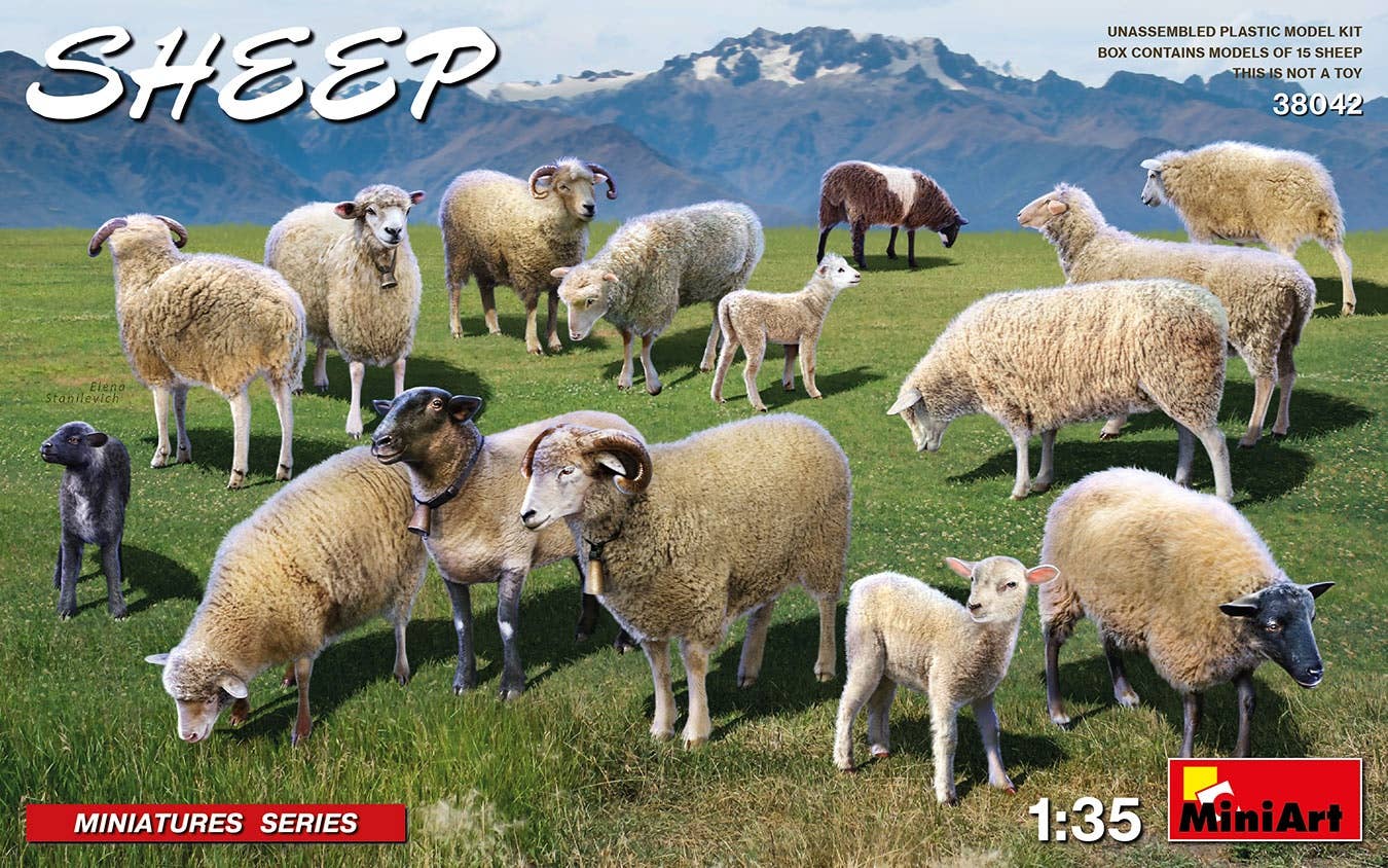 MiniArt 1/35 Sheep | 4820183314161