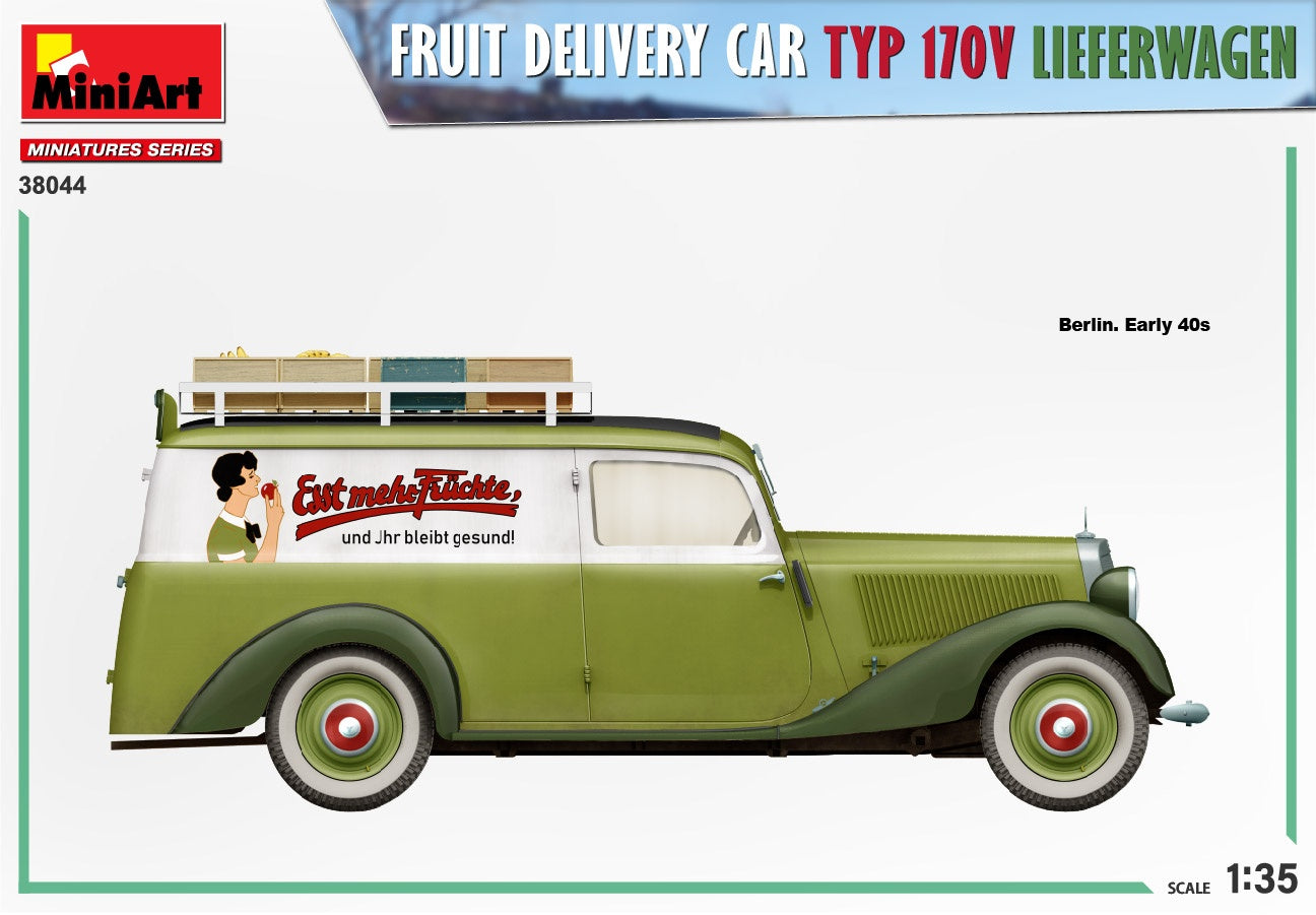 Miniart 1/35 Fruit Delivery Van TYP 170V Lieferwagen | 4820183314499