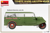 MiniArt 1/35 Tempo A400 Lieferwagen. Vegetable  Delivery Van
