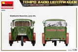 MiniArt 1/35 Tempo A400 Lieferwagen. Vegetable  Delivery Van
