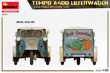 MiniArt 1/35 Tempo A400 Lieferwagen. Vegetable  Delivery Van