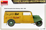 MiniArt 1/35 Tempo A400 Lieferwagen. Vegetable  Delivery Van