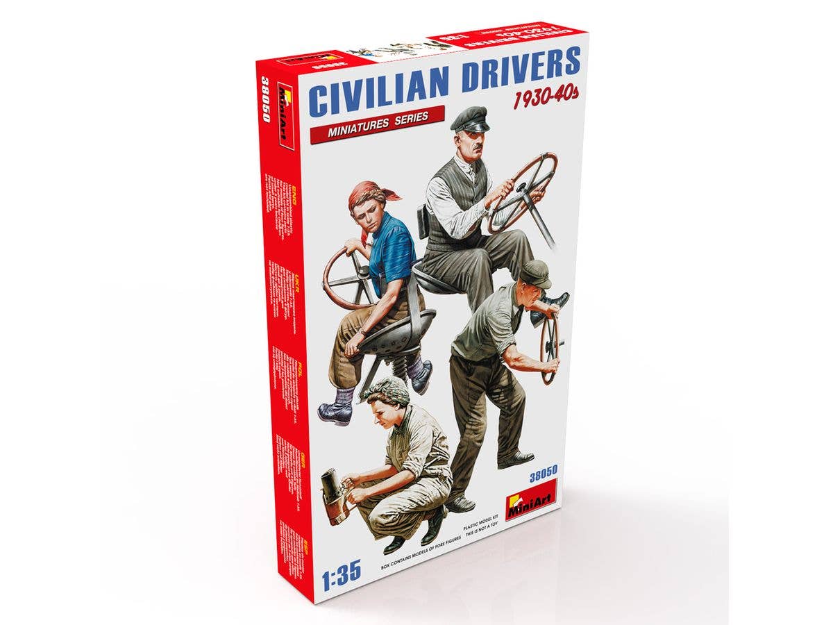 Miniart 1/35 Civilian Drivers 1930-40s | 5905090346029