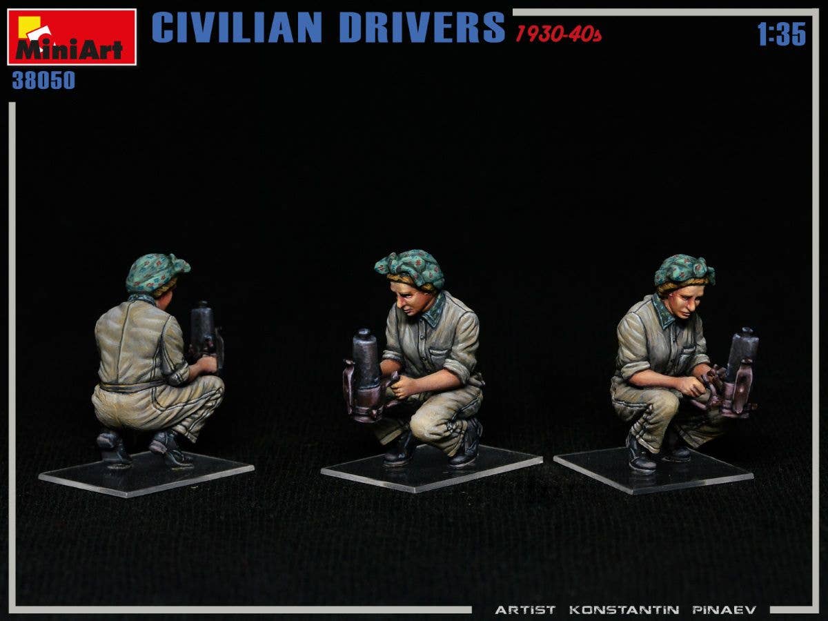 Miniart 1/35 Civilian Drivers 1930-40s | 5905090346029