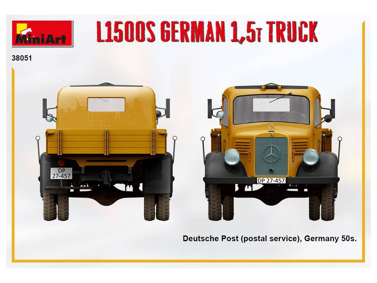 MiniArt 1/35 L1500S German 1.5t Truck | 4820183313393