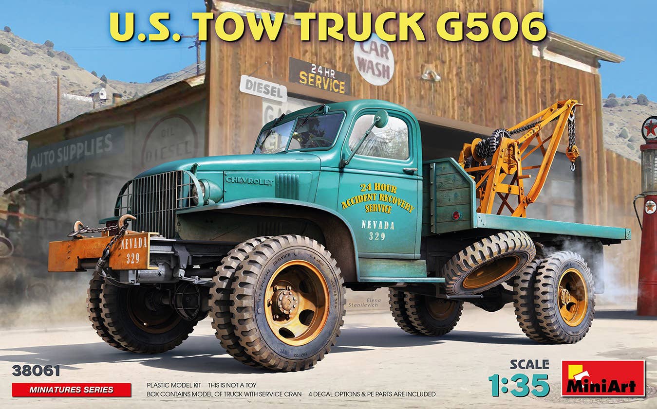Miniart 1/35 U.S. Tow Truck G506 | 5905090346401