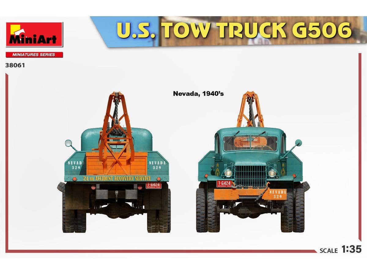 Miniart 1/35 U.S. Tow Truck G506 | 5905090346401