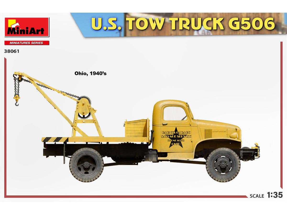 Miniart 1/35 U.S. Tow Truck G506 | 5905090346401