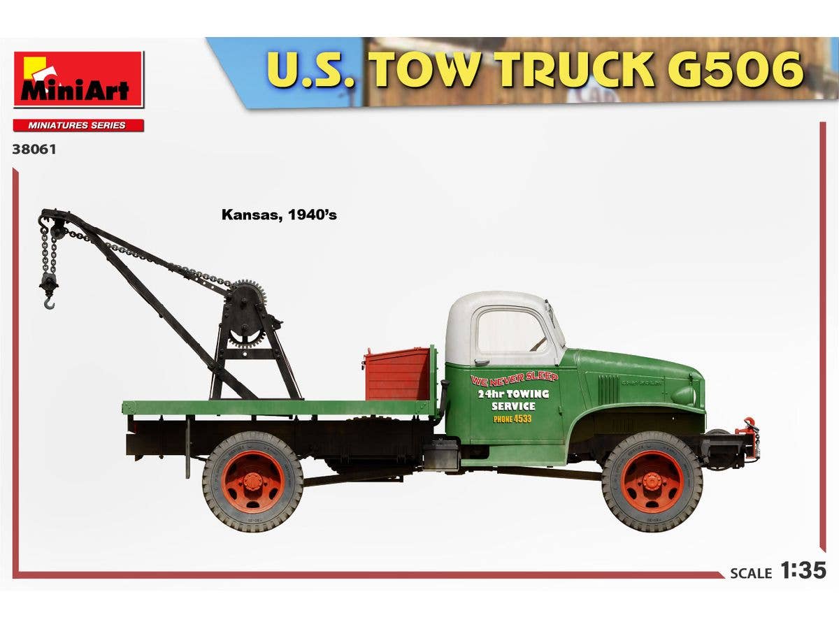 Miniart 1/35 U.S. Tow Truck G506 | 5905090346401