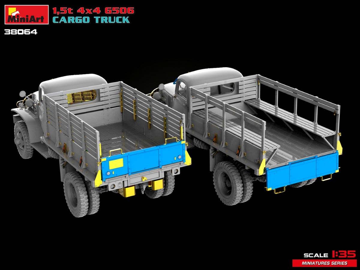 MiniArt 1/35 1.5t 4x4 G506 Cargo Truck | 5905090346425