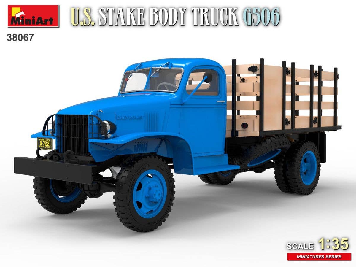 MiniArt 1/35 U.S. Stake Body Truck G506 | 5905090346609