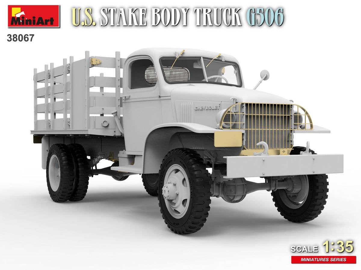 MiniArt 1/35 U.S. Stake Body Truck G506 | 5905090346609