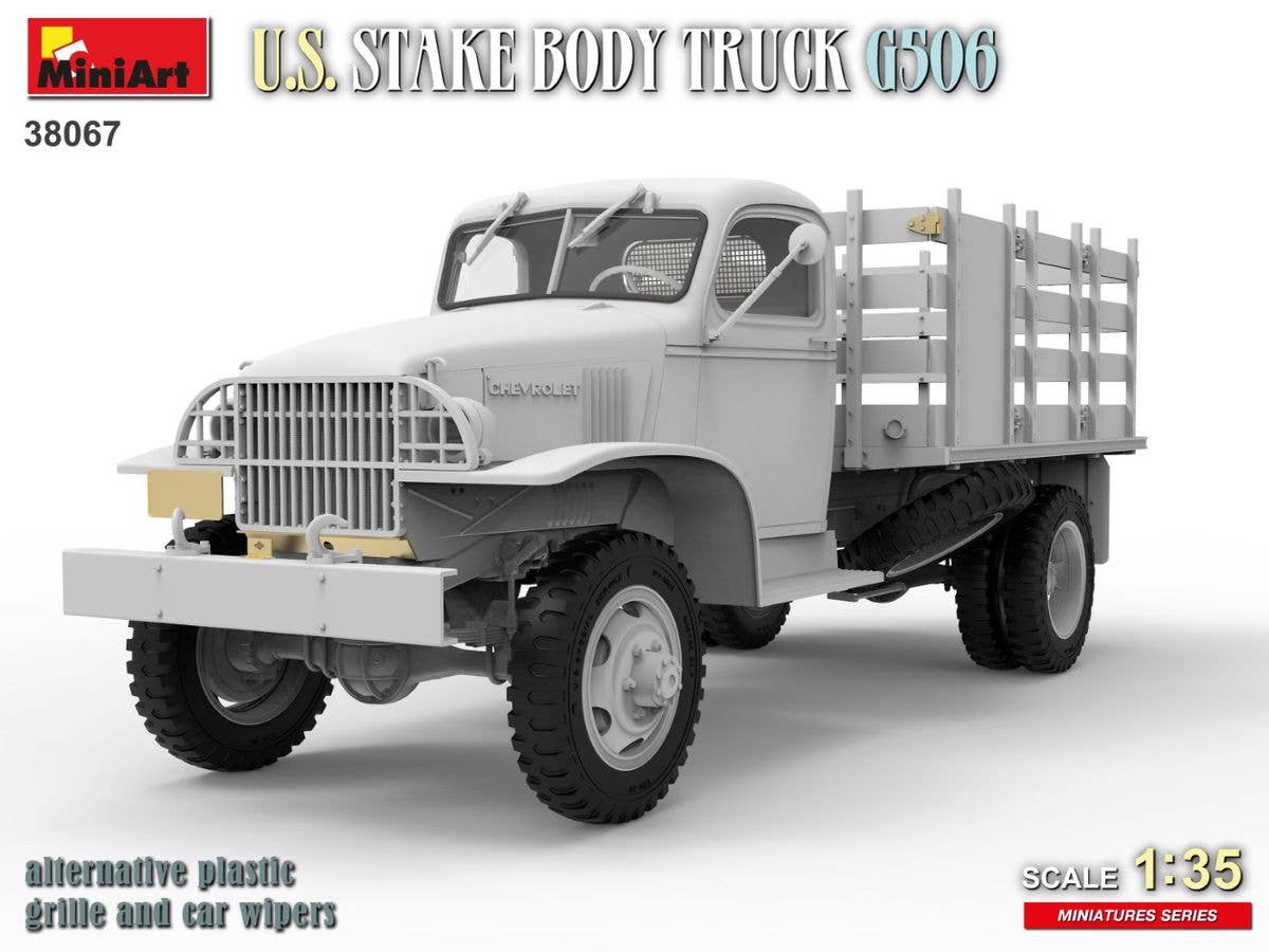 MiniArt 1/35 U.S. Stake Body Truck G506 | 5905090346609