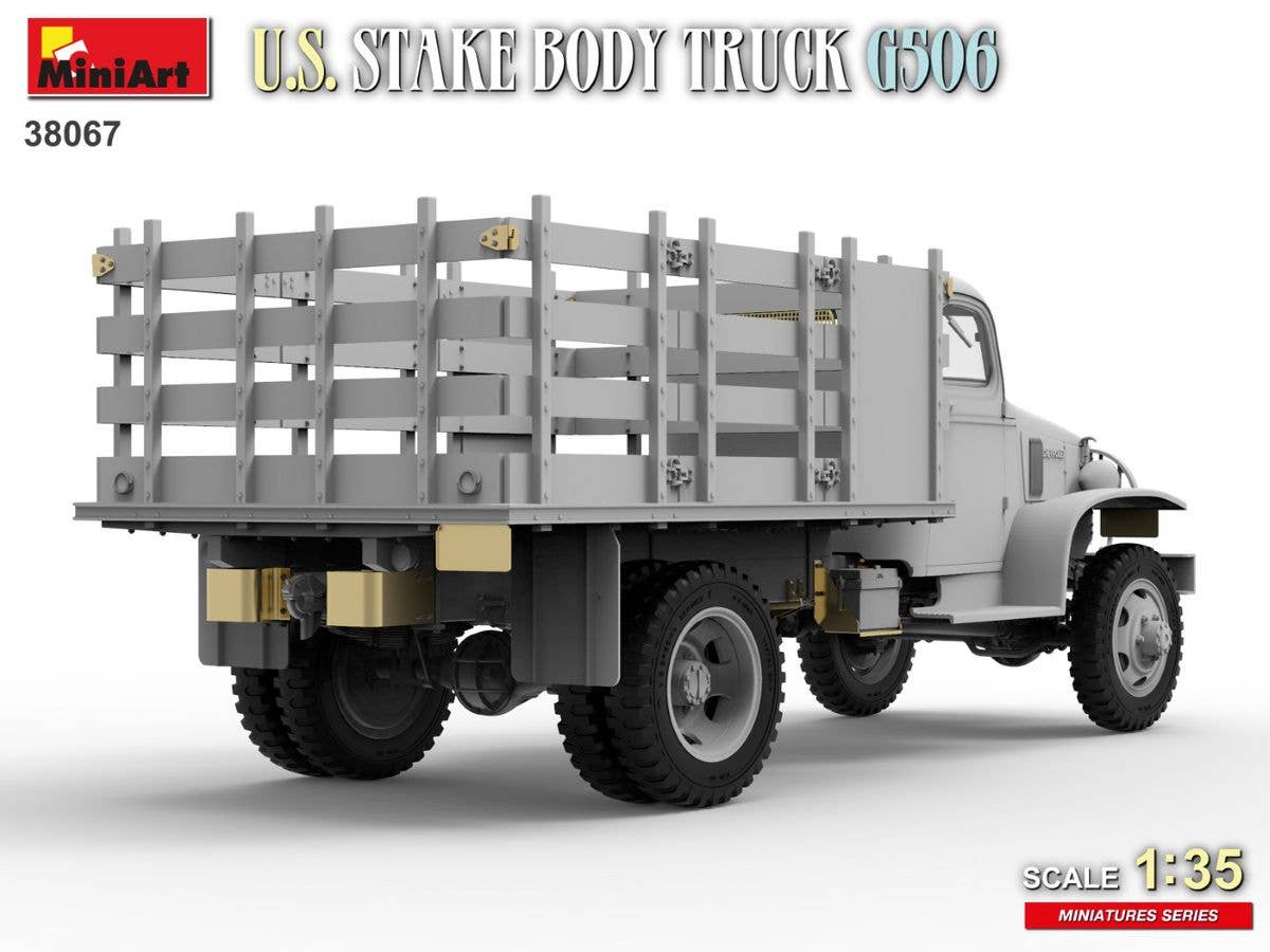 MiniArt 1/35 U.S. Stake Body Truck G506 | 5905090346609