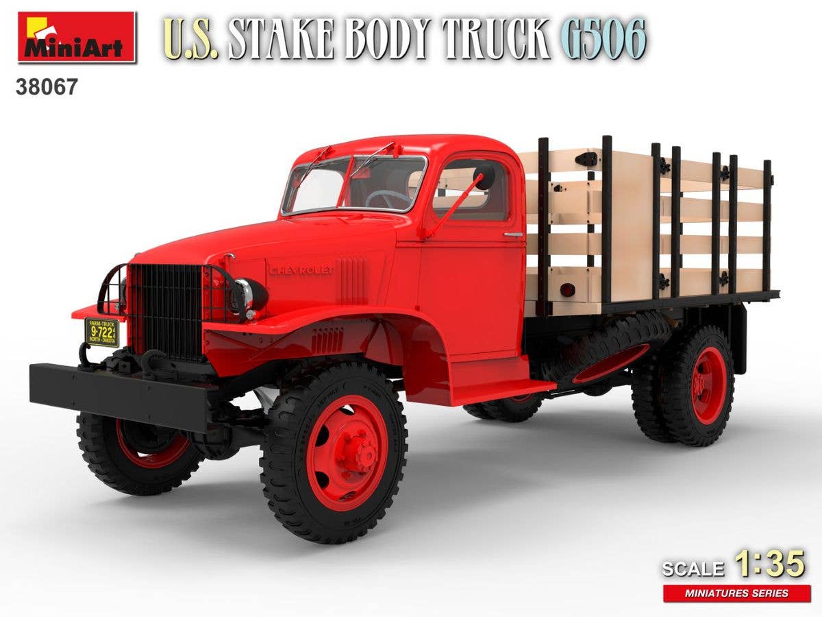 MiniArt 1/35 U.S. Stake Body Truck G506 | 5905090346609