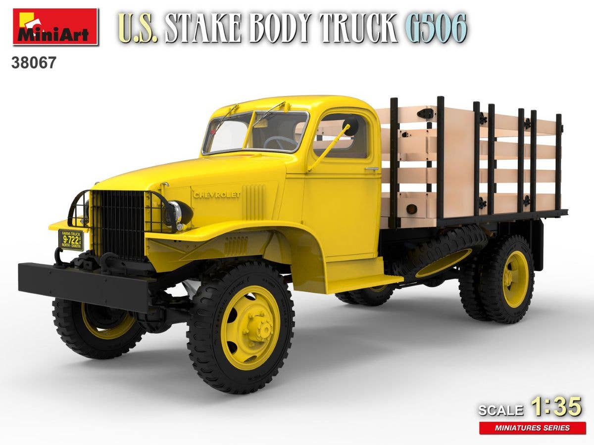 MiniArt 1/35 U.S. Stake Body Truck G506 | 5905090346609