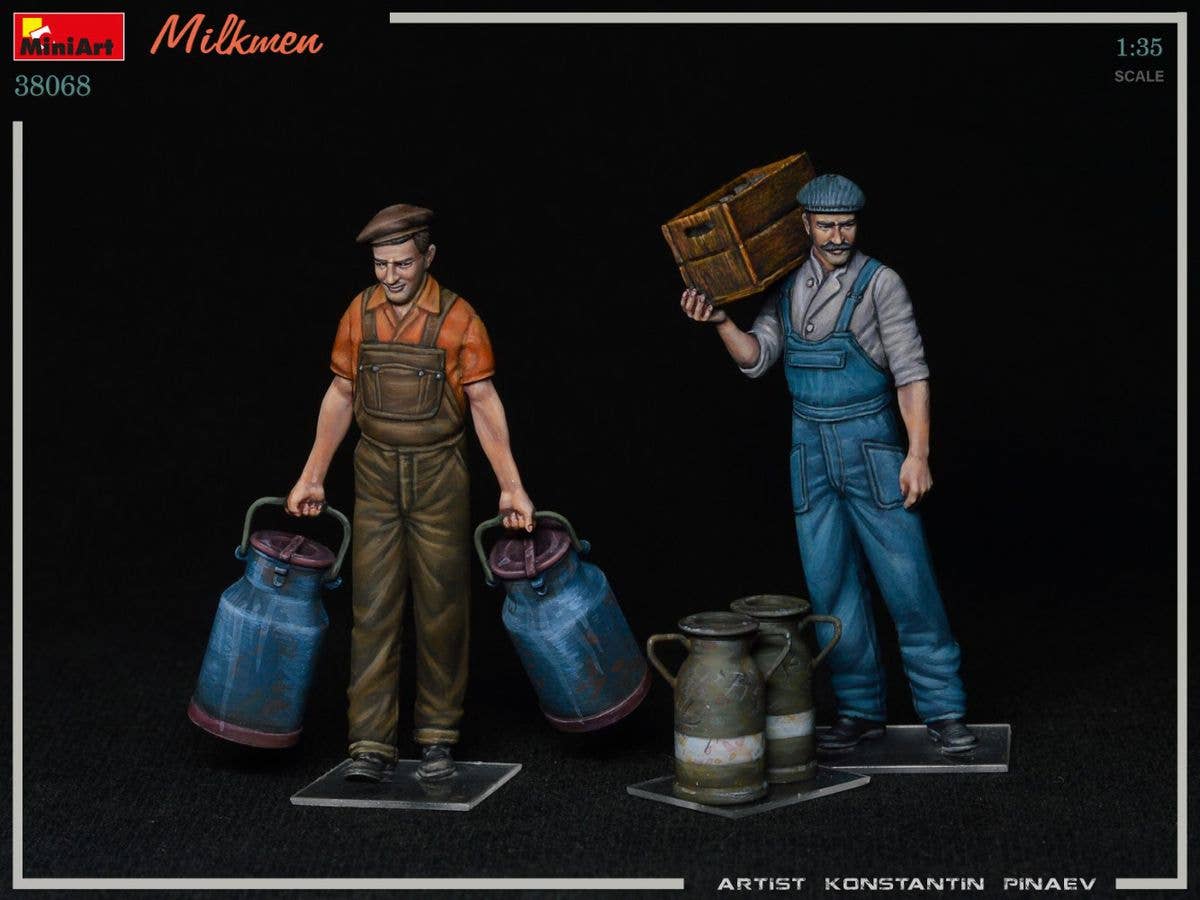 MiniArt 1/35 Milkmen | 5905090346784