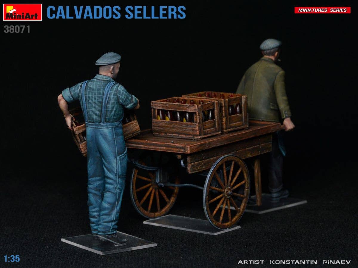 MiniArt 1/35 Calvados Sellers | 5905937497235