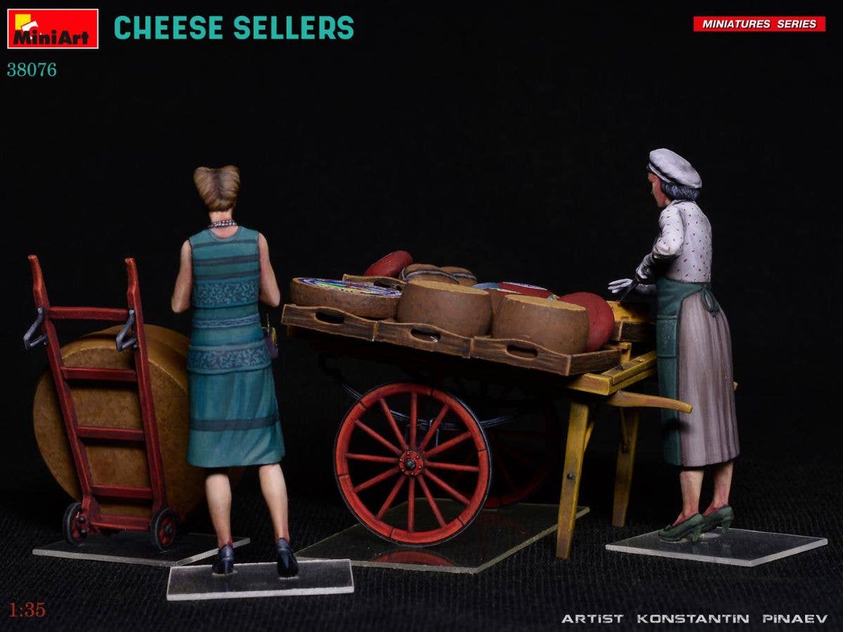 MiniArt 1/35 CHEESE SELLERS | 5905090346852