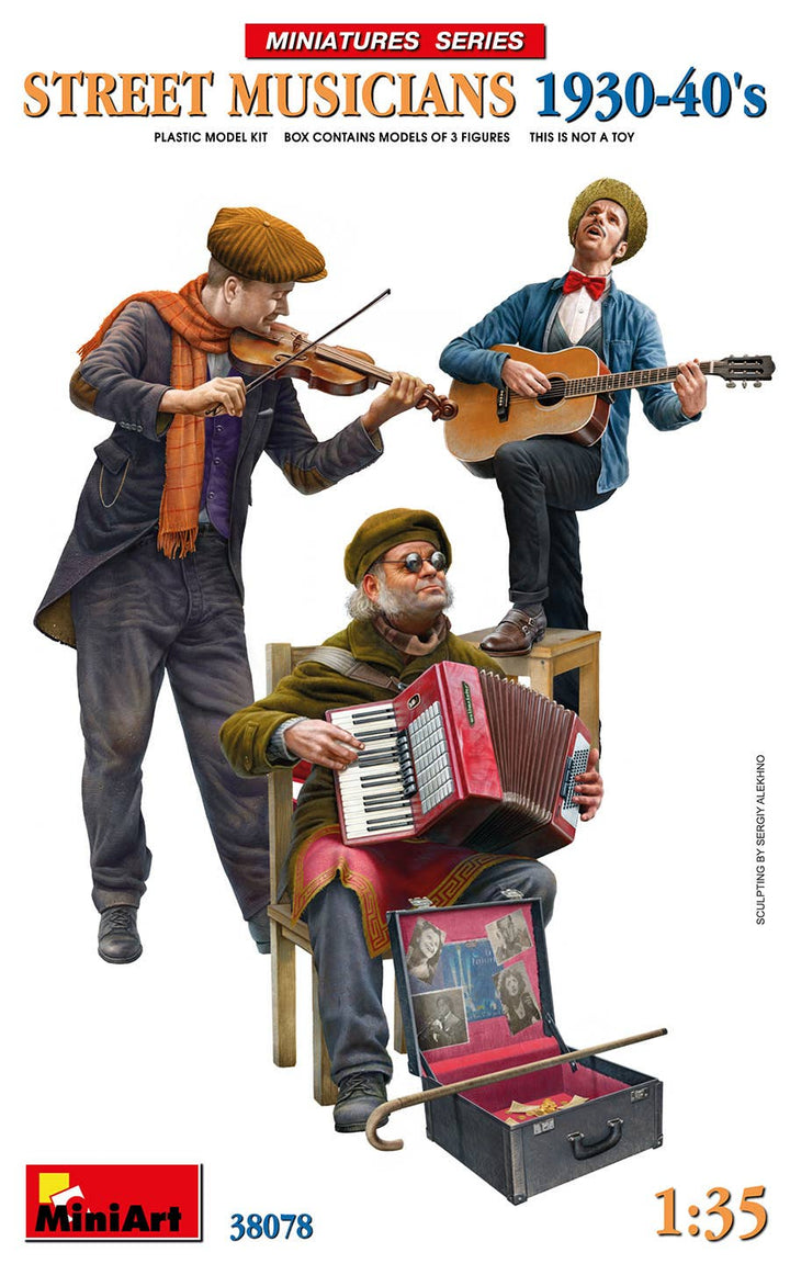 MiniArt 1/35 Street Musicians 1930-40's | 5905937497310