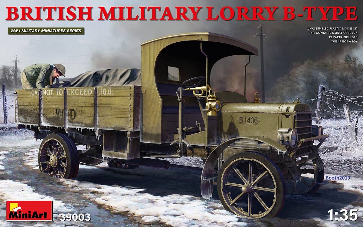 MiniArt 1/35 British Military Lorry B-Type | 4820183312860