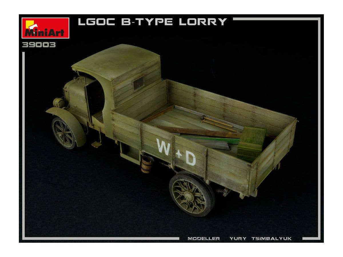 MiniArt 1/35 British Military Lorry B-Type | 4820183312860