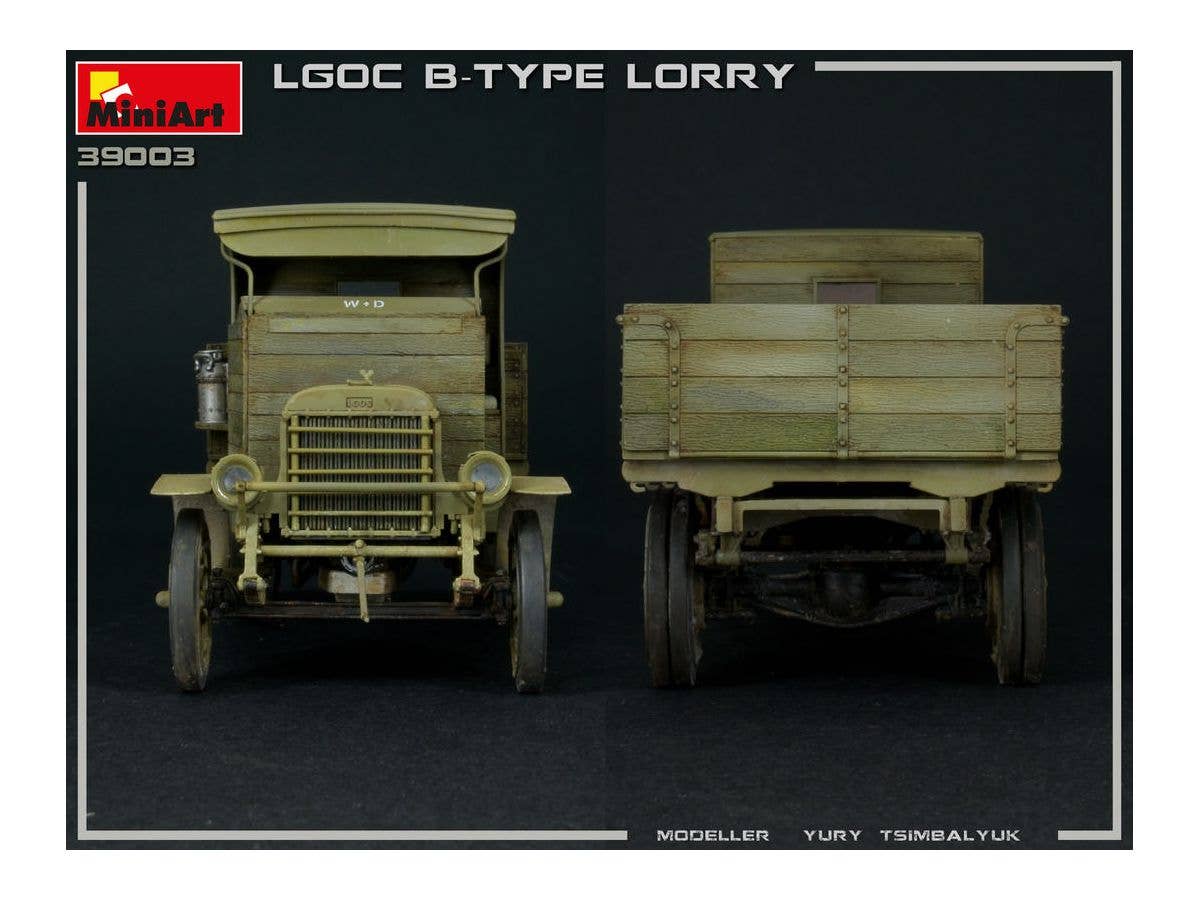 MiniArt 1/35 British Military Lorry B-Type | 4820183312860
