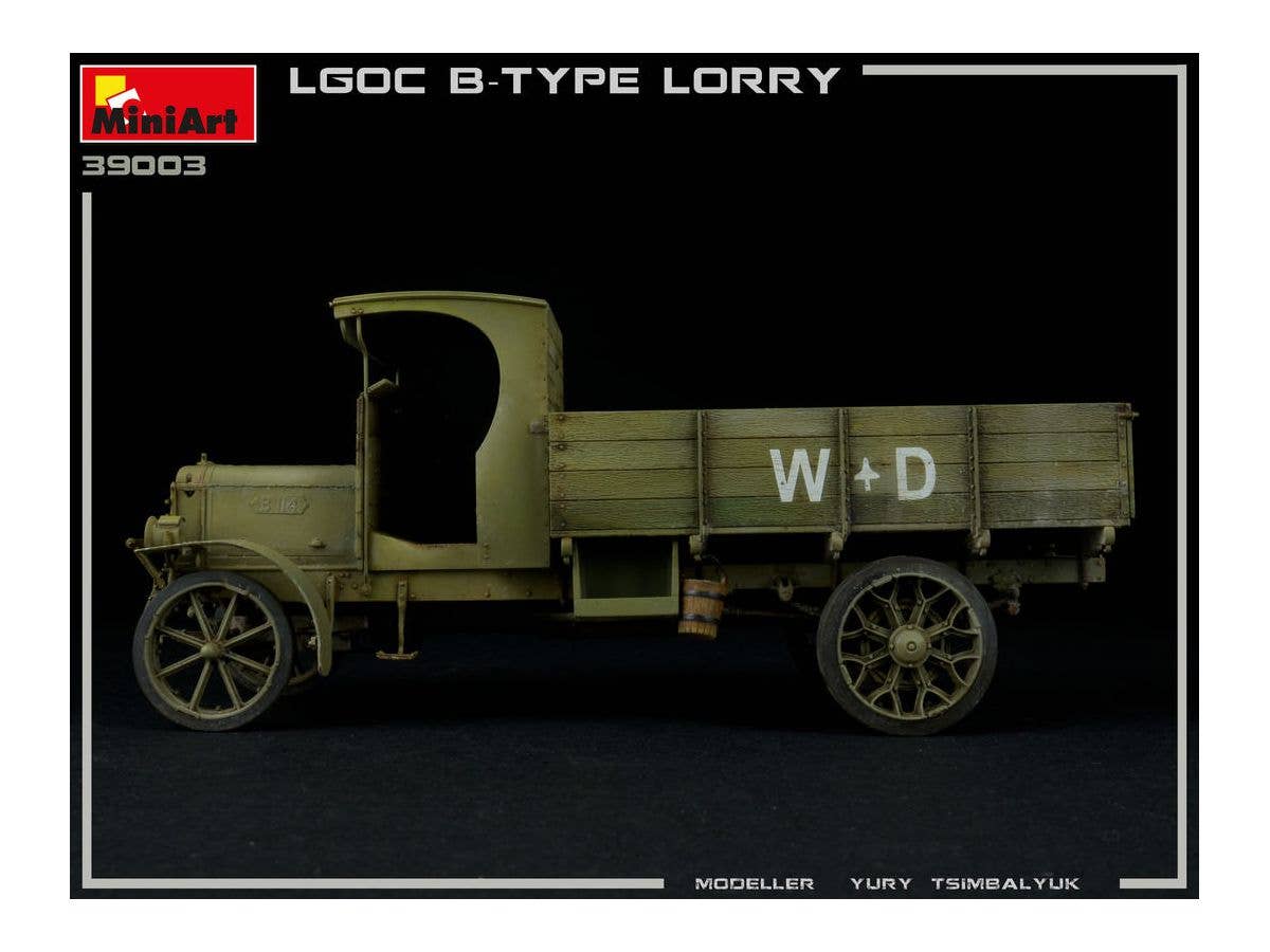 MiniArt 1/35 British Military Lorry B-Type | 4820183312860