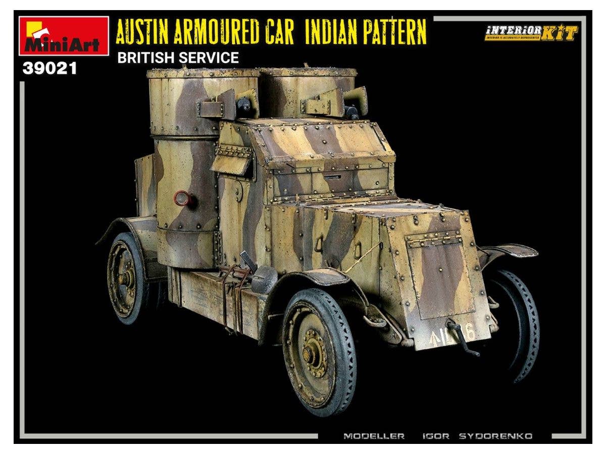 MiniArt 1/35 Austin Armoured Car Indian Pattern. British Service. Interior Kit | 4820183314154