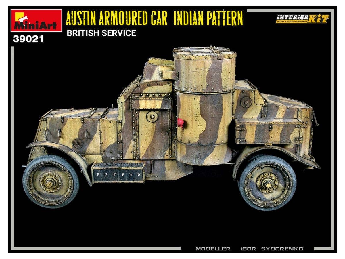 MiniArt 1/35 Austin Armoured Car Indian Pattern. British Service. Interior Kit | 4820183314154