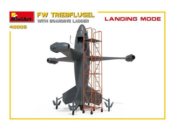 MiniArt 1/35 Focke Wulf Triebflugel with Boarding Ladder | 4820183312747